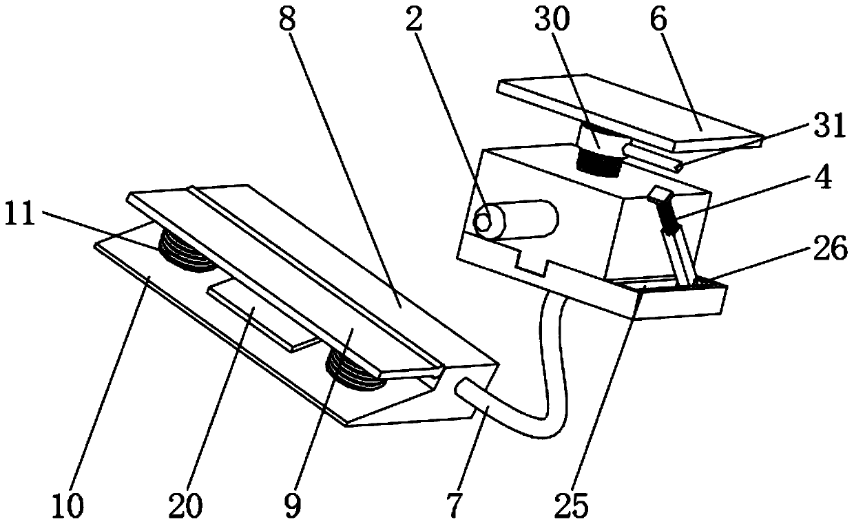 Mountain stone tumbling alarm device convenient for later maintenance