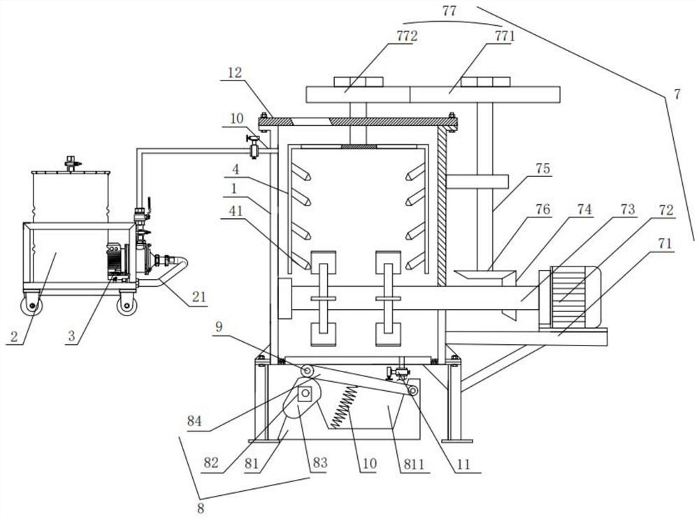 Cleaning device for electronic semiconductor machining