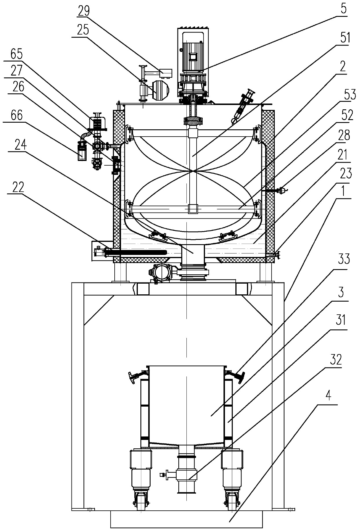 Pulp mixing device