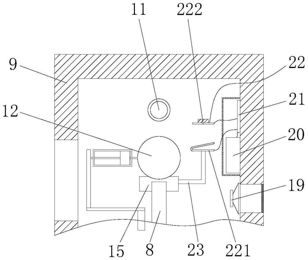 Epidural puncture needle inserting device for anesthesiology department