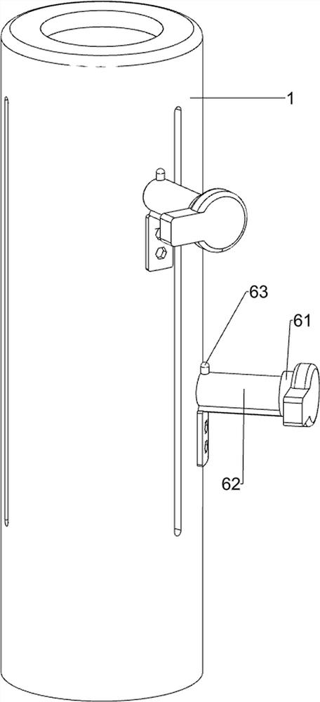 Lung function rehabilitation training device for patient