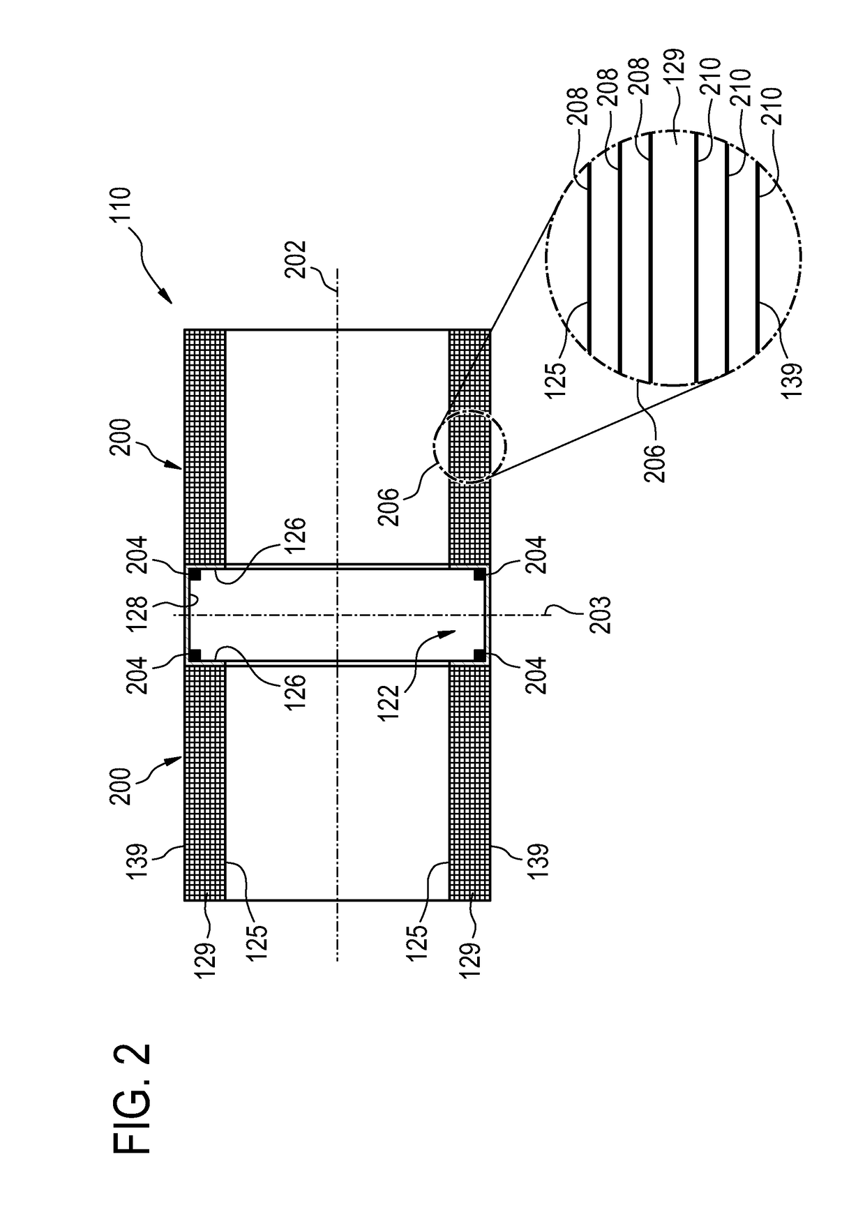 Magnetic resonance imaging system with integrated photon detector ring