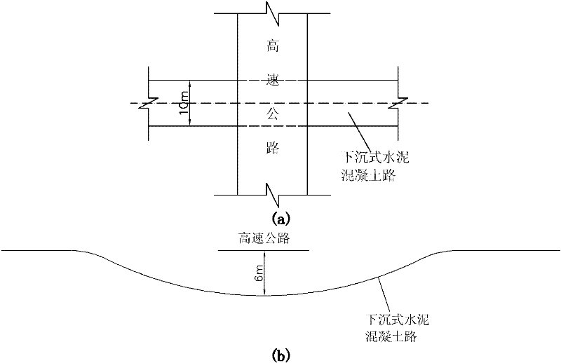 Structure method for expansion joint of cement concrete pavement