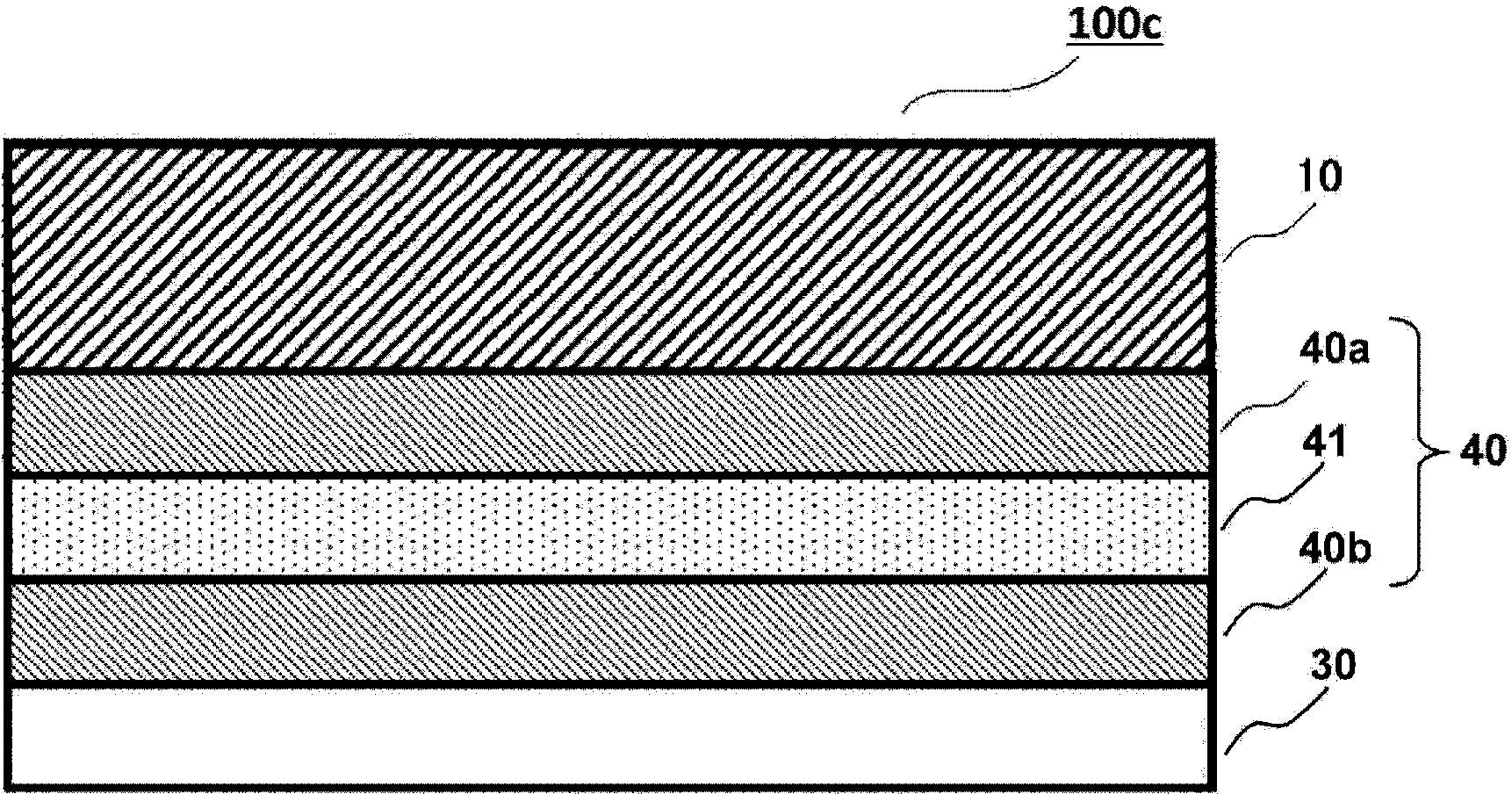 Non-slip material, and temporary fixing material