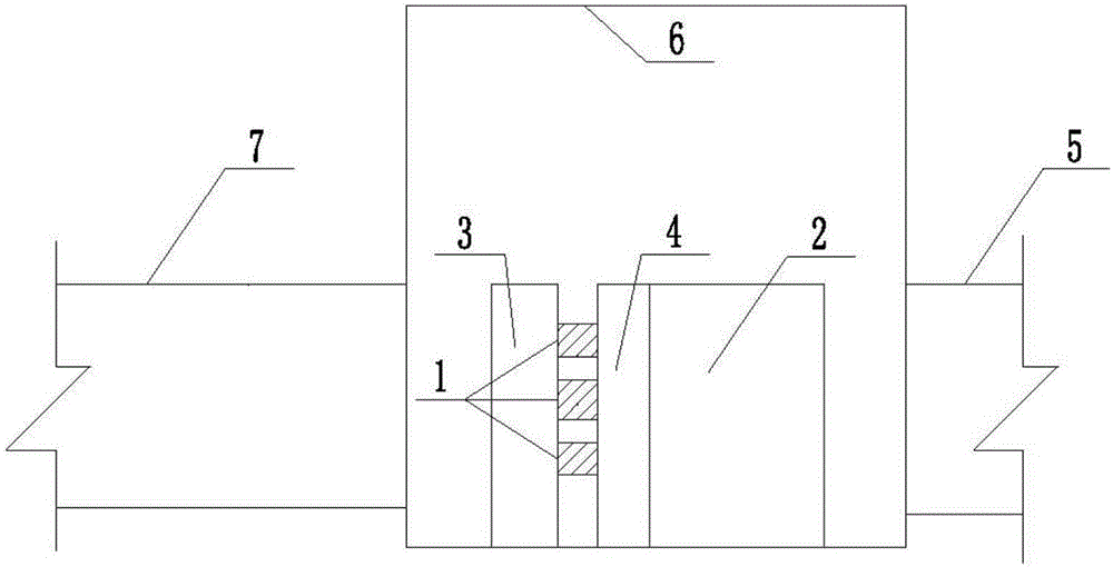 Combined rectifying device for improving inlet flow patterns of urban rainwater pump stations