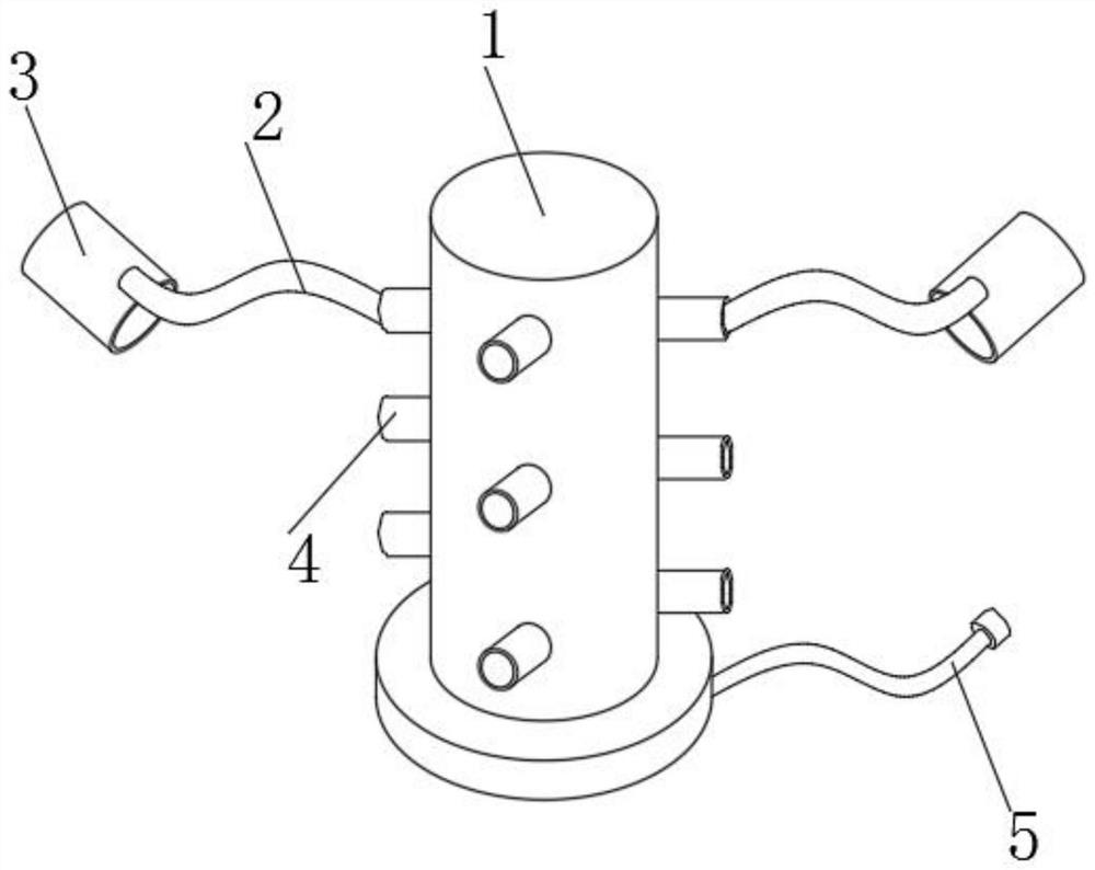 An electrocardiogram pulse pressure synthesis acquisition device