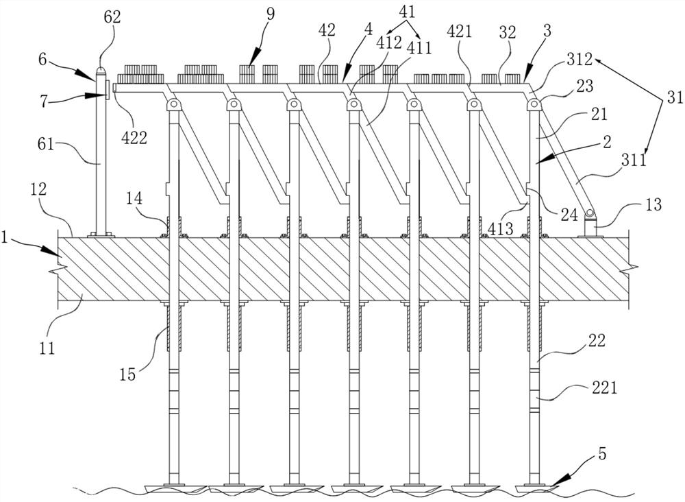 A marine transportation device for increasing cargo volume