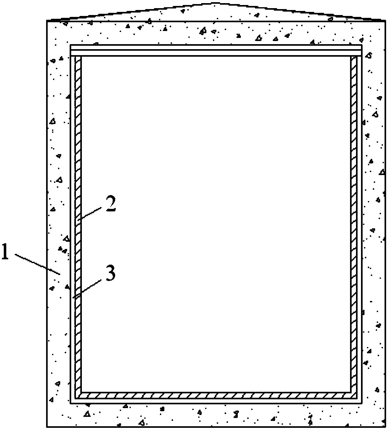 Flue modification method and flue anticorrosive structure