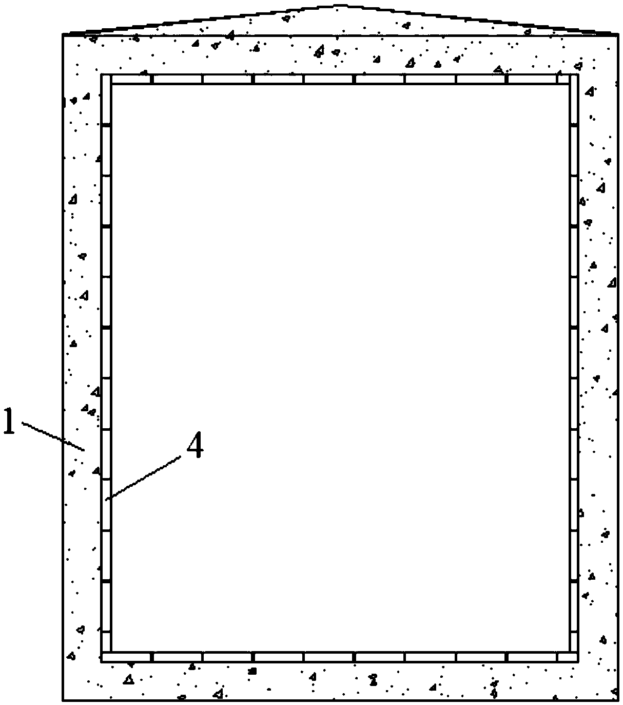 Flue modification method and flue anticorrosive structure