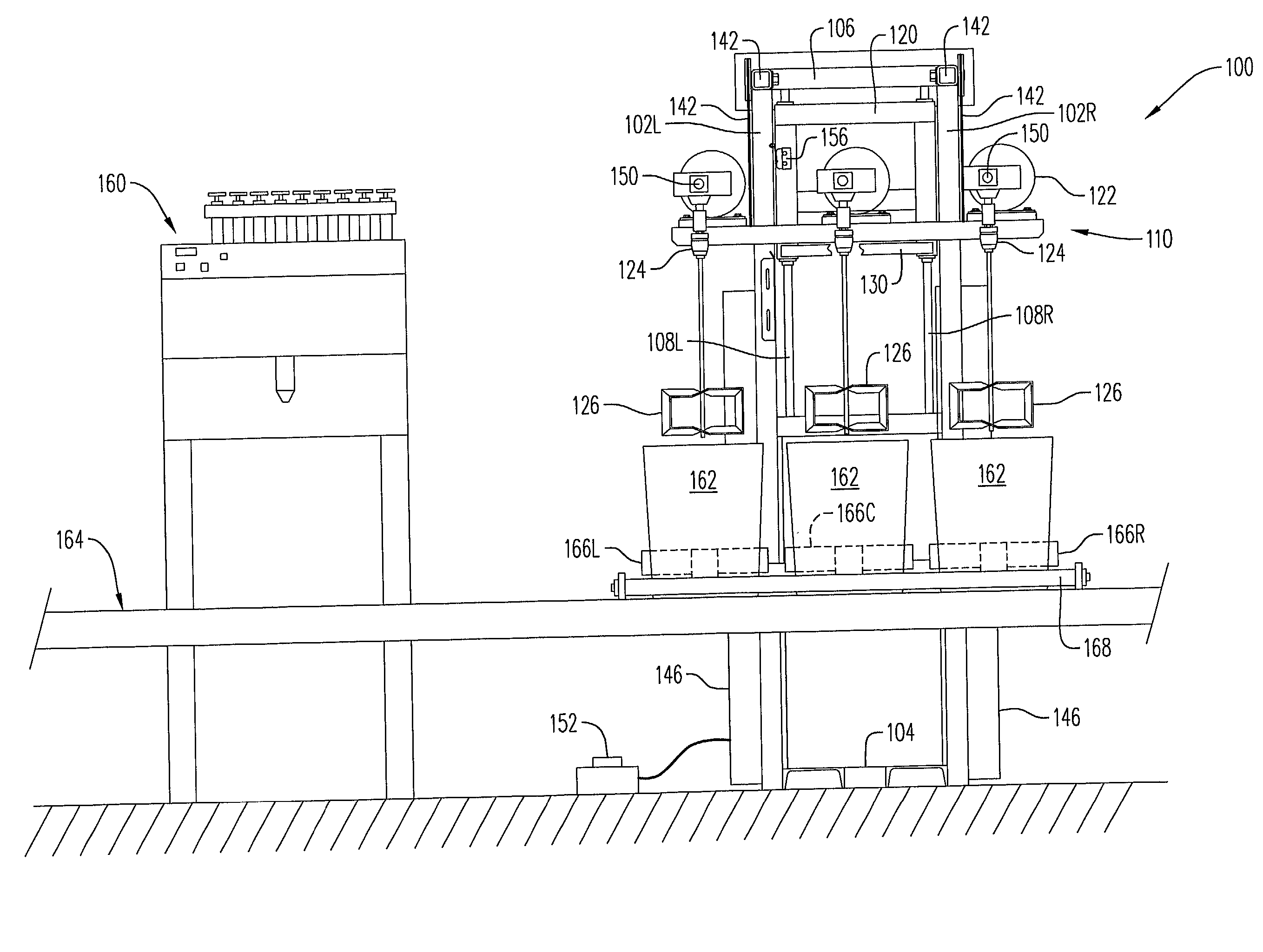 Stirring apparatus for large containers