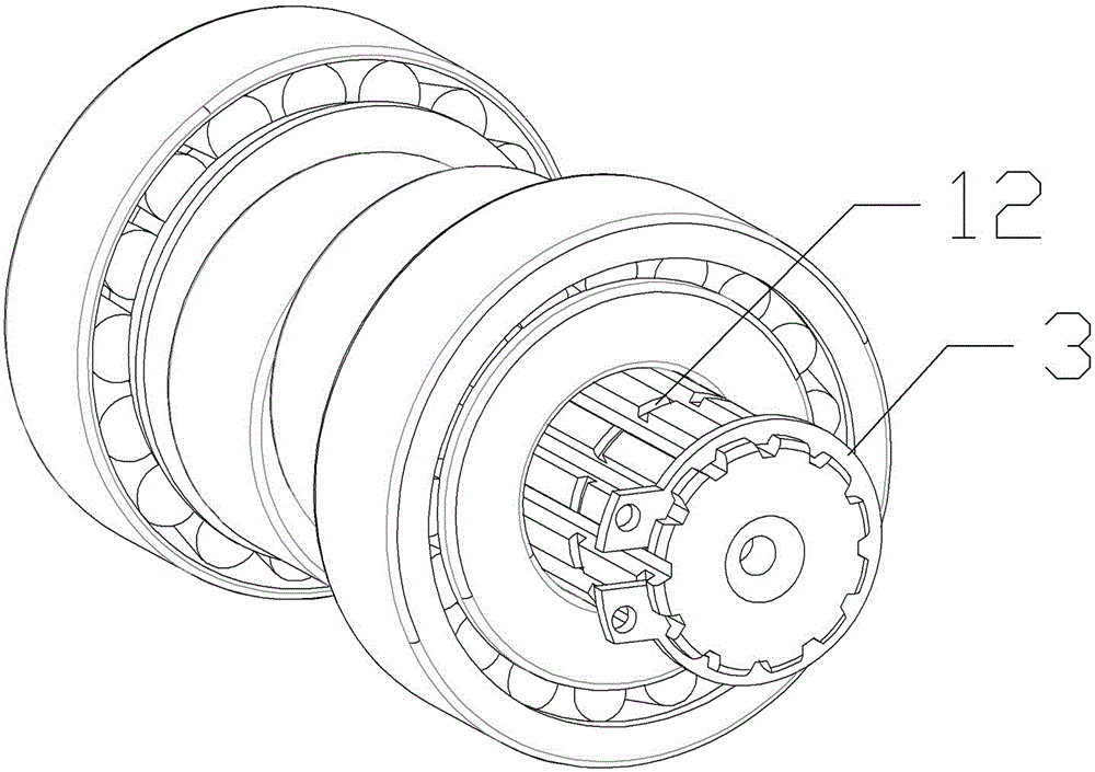 Eccentric shaft assembly for recreational vehicle (RV) reducer