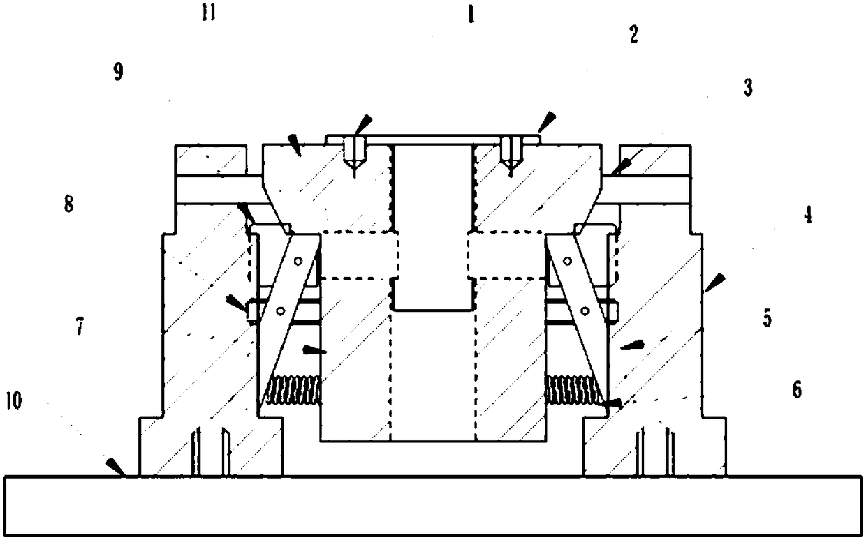 Honing full-floating tool