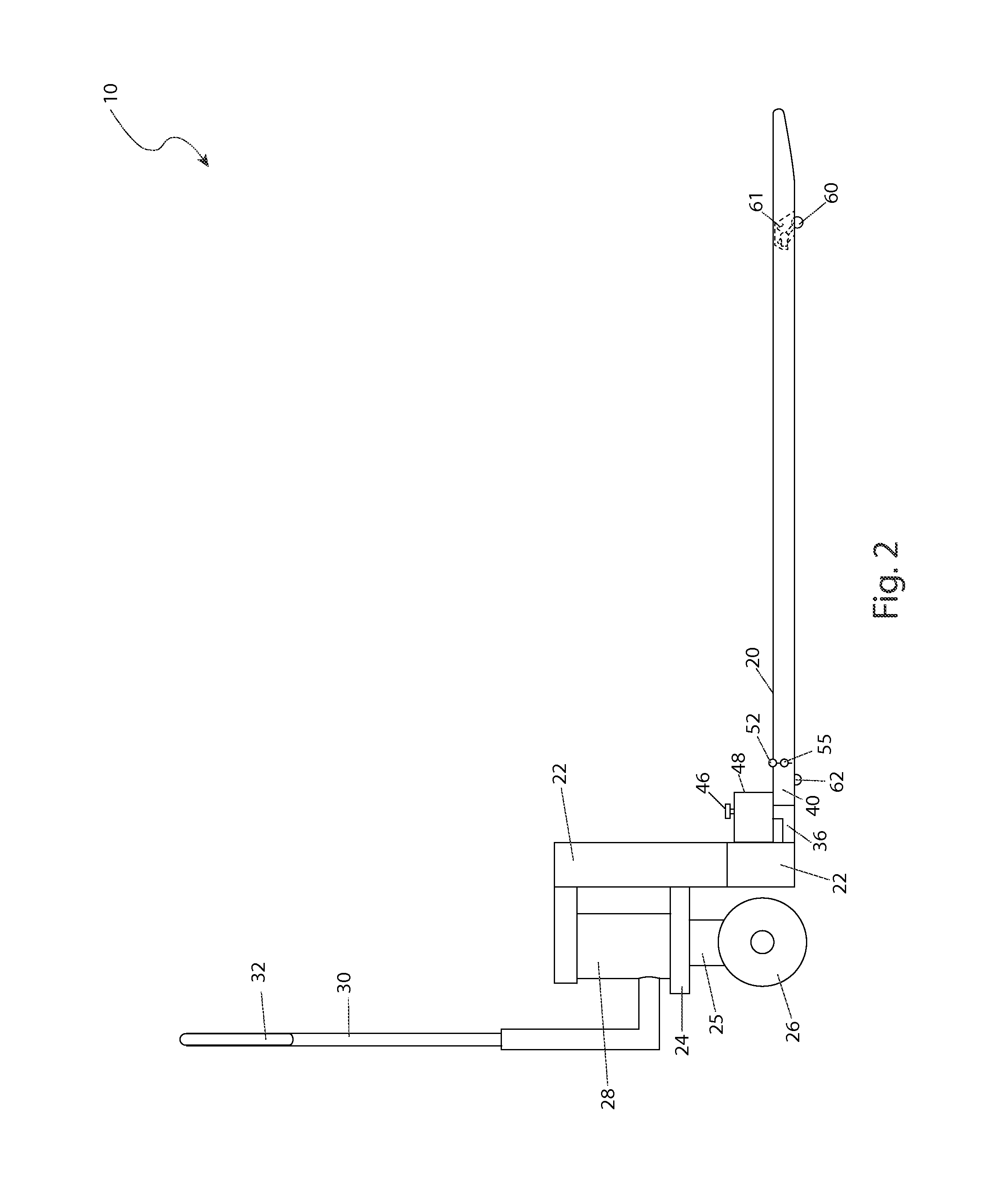 Foldable and width adjustable pallet jack