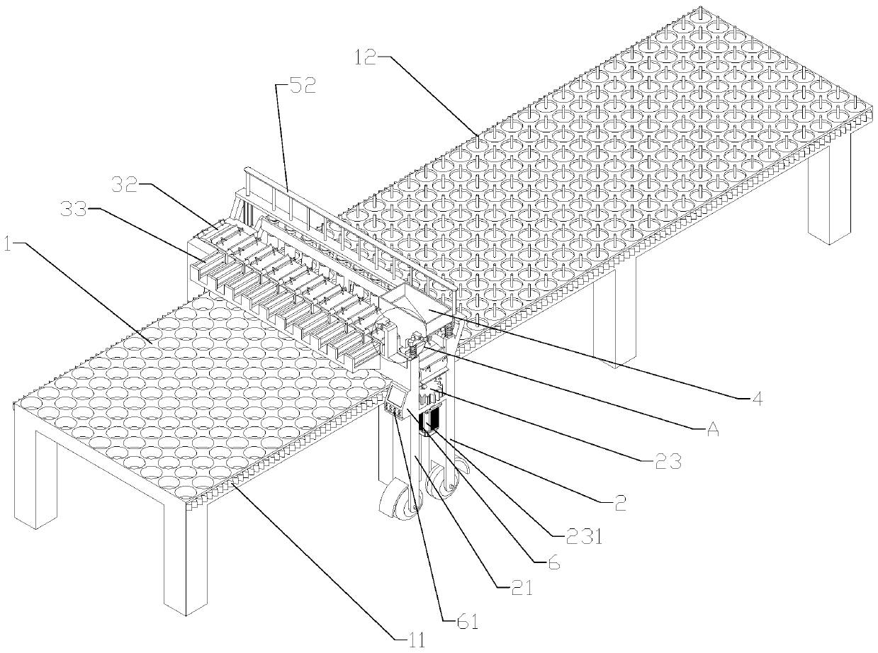 Automatic nursery stock cuttage device