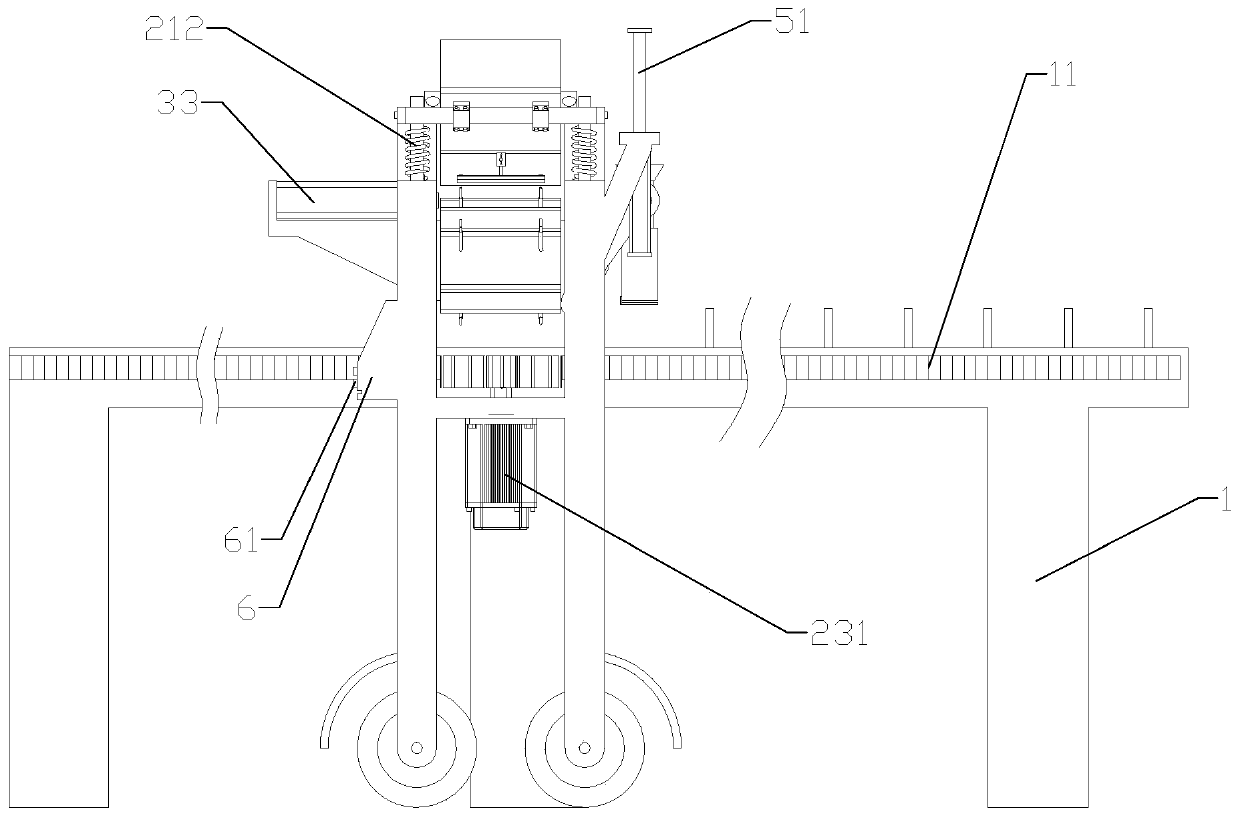 Automatic nursery stock cuttage device