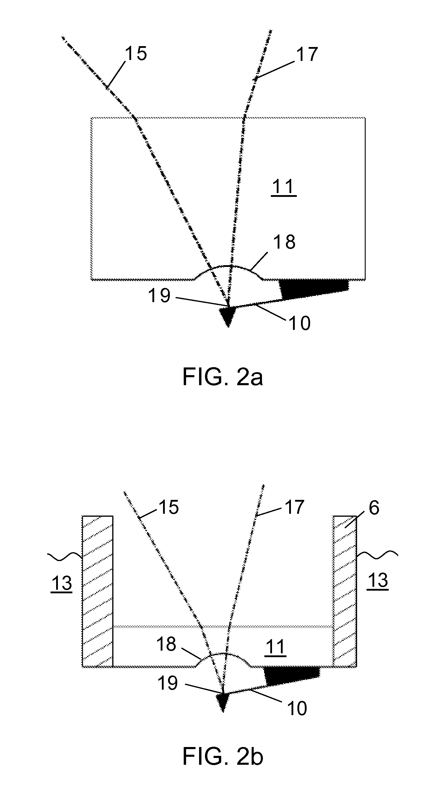 Optical detection system for micromechanical cantilevers, especially in scanning probe microscopes