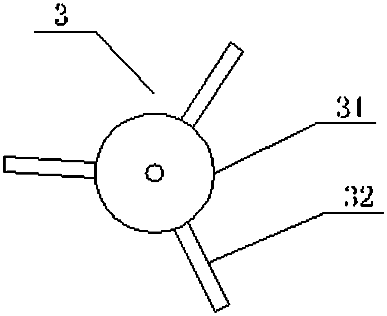 Tensioning device and operation method for high prestressed bolt support in deep roadway