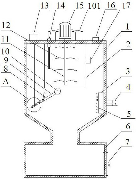 Soil particle smashing device