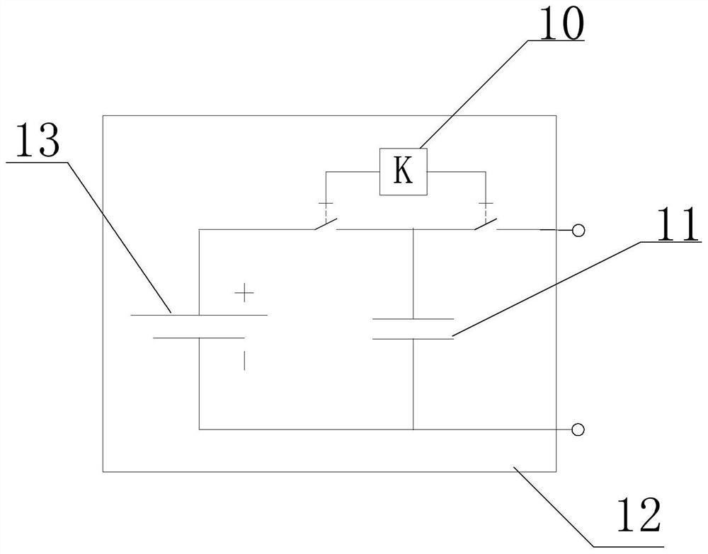 Ultra-short-distance landing system of fixed-wing unmanned aerial vehicle