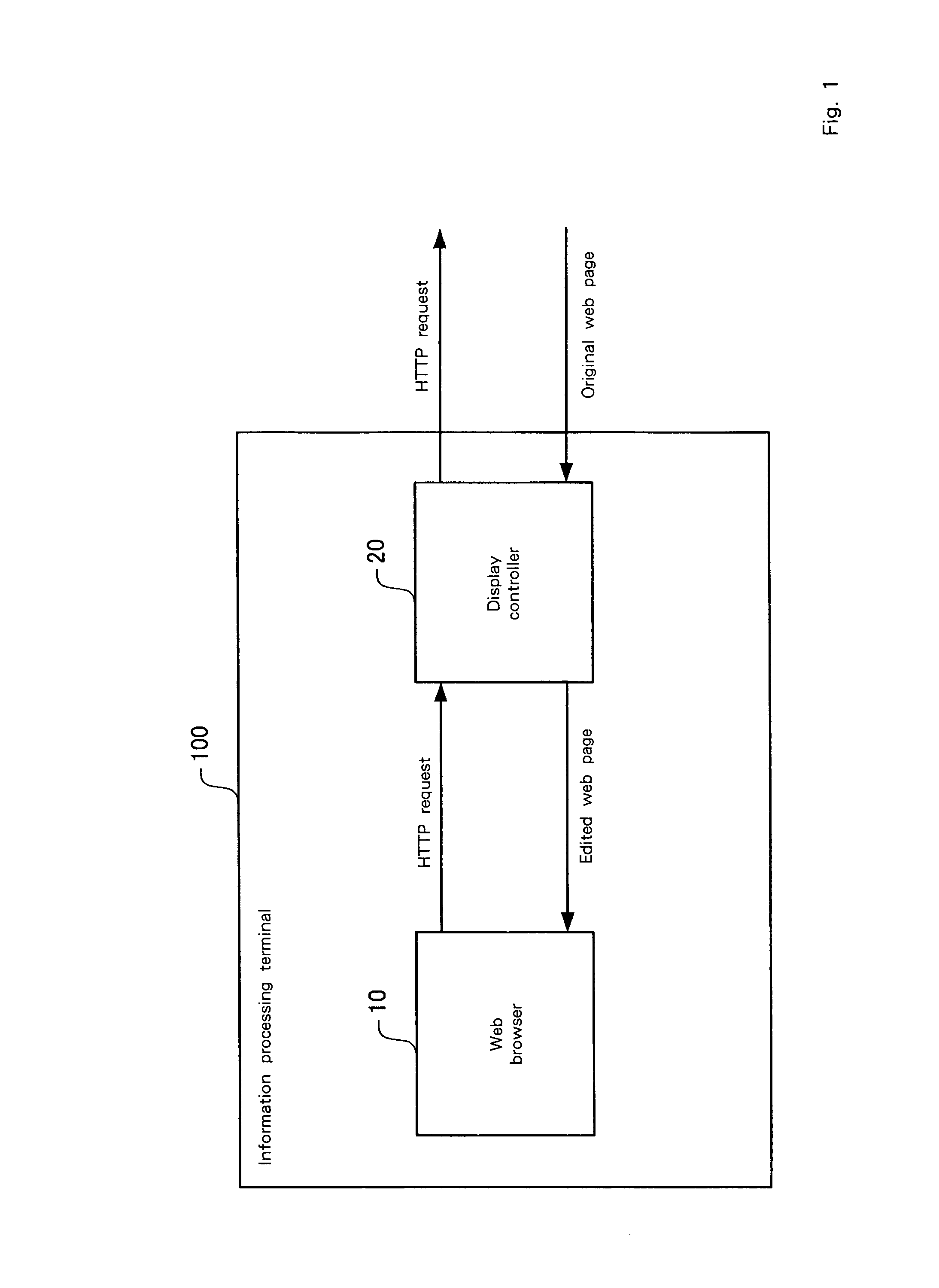 Information processing system, proxy server, web page display method, storage medium, and program transmission apparatus