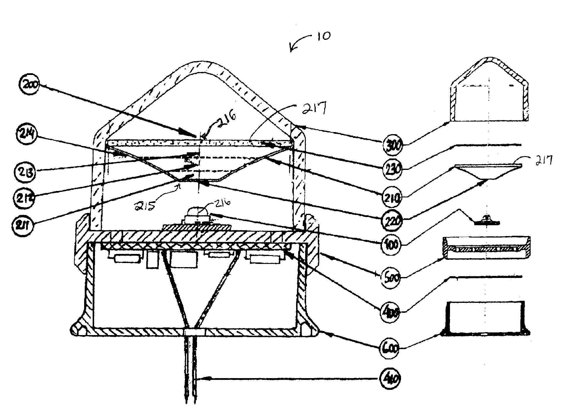 LED-based elevated omnidirectional airfield light