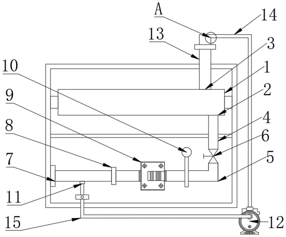 Heat-conduction oil heating device for heat-conduction oil furnace