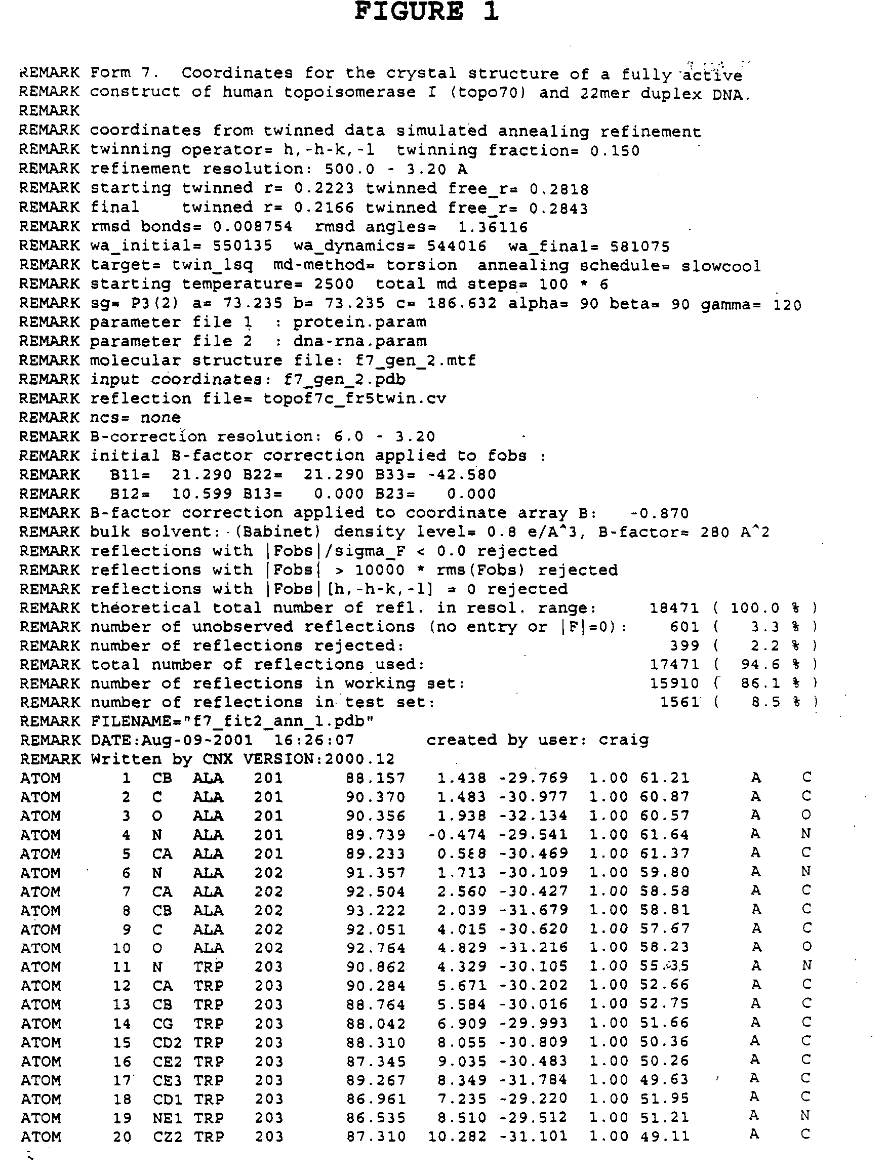 Structures and methods for designing topoisomerase I inhibitors