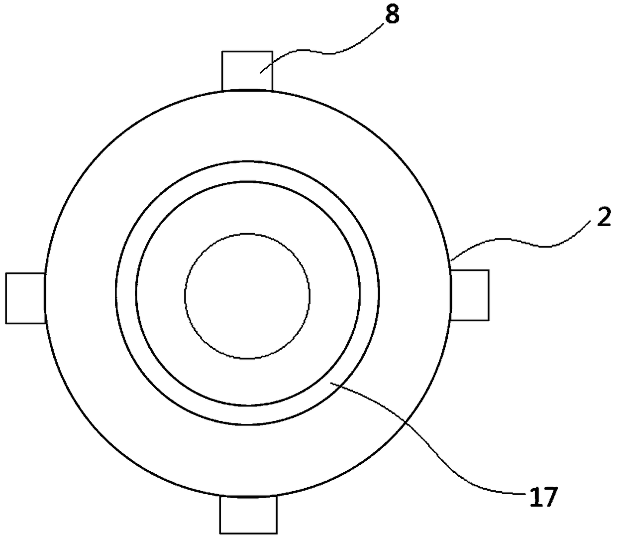 Infant abdominal massage apparatus