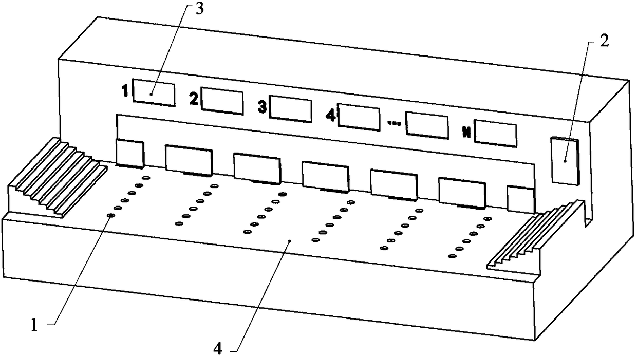 Queuing guiding system and method