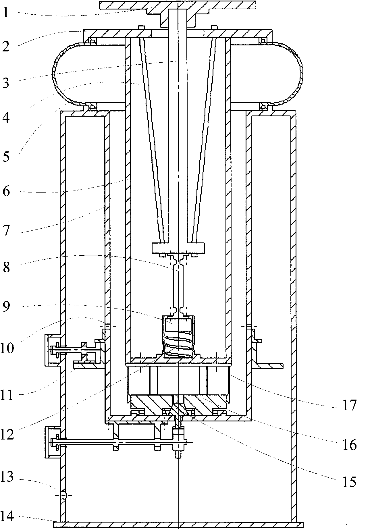 Sliding block adjustment-based air spring vibration isolator with gas-solid damping coupling effect