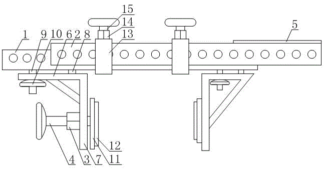 Measuring instrument positioning device suitable for high-altitude occasions