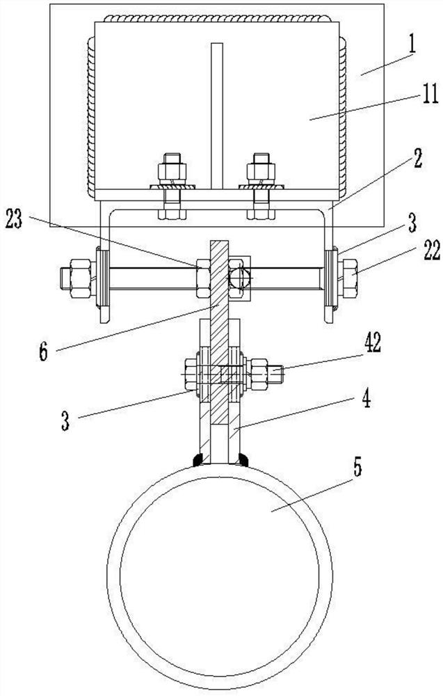 Steel circular tube single-column universal multi-dimensional special-shaped curtain wall construction structure and method