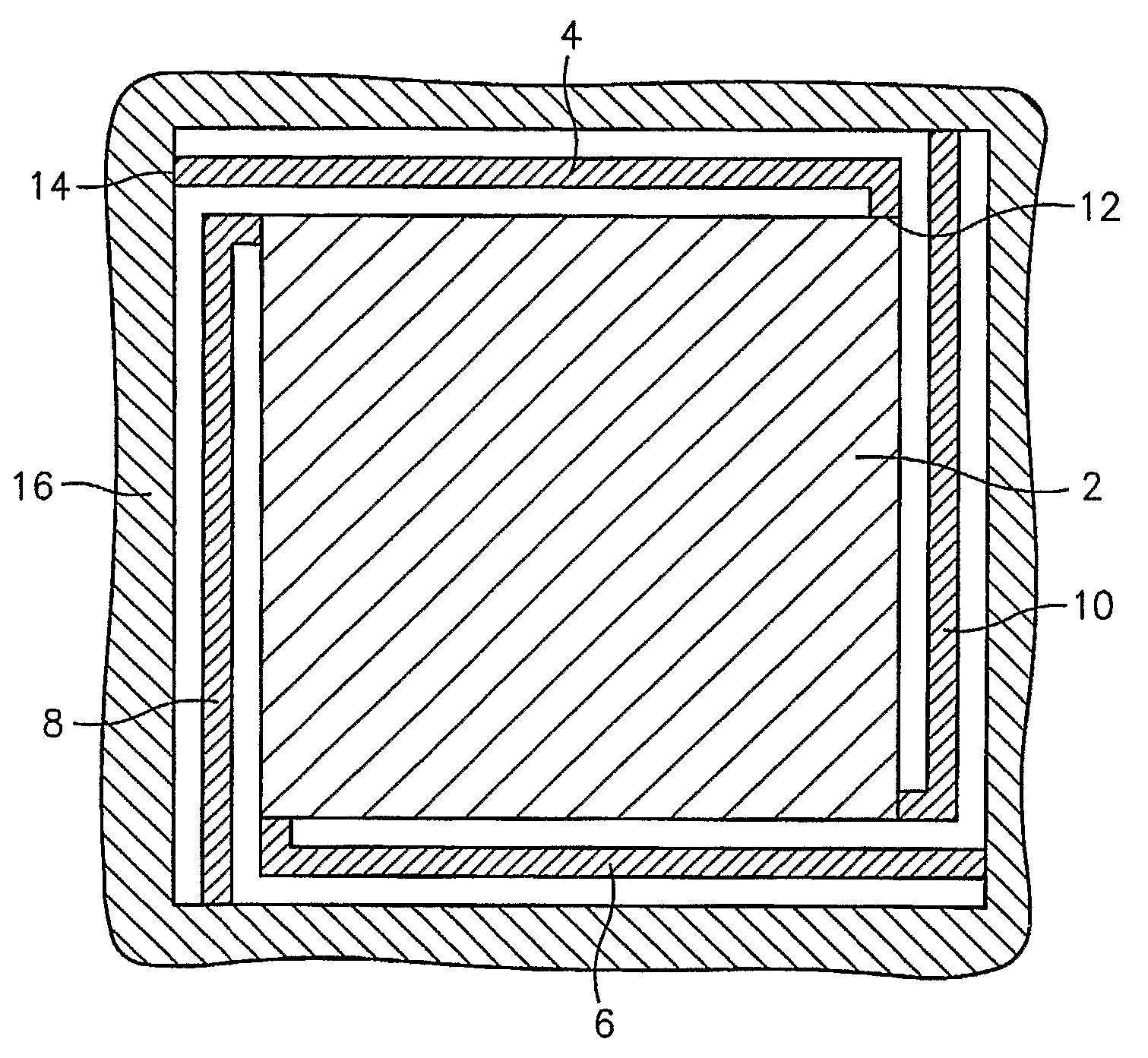 Power harvesting scheme based on piezoelectricity and nonlinear deflections