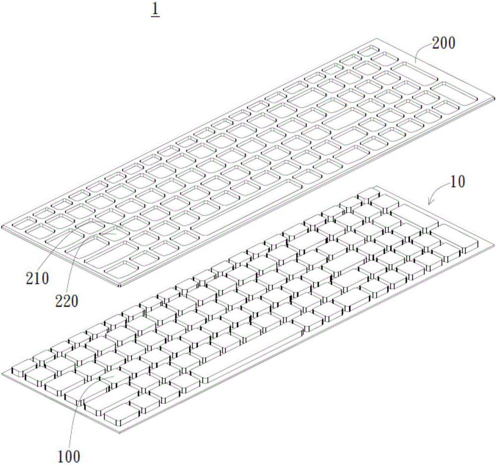 Light emitting keyboard