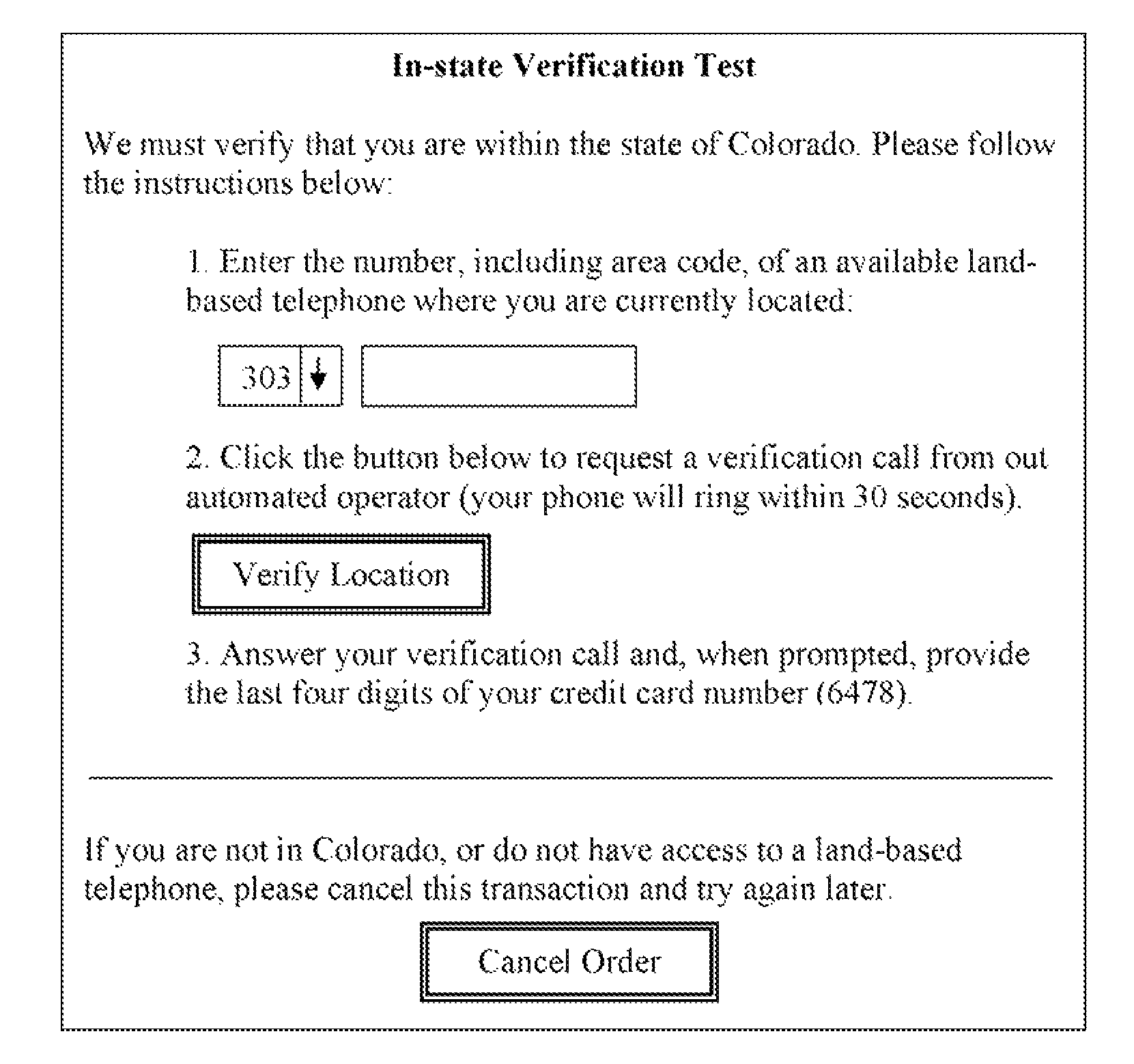 System and method for operating on-line governmental lottery games