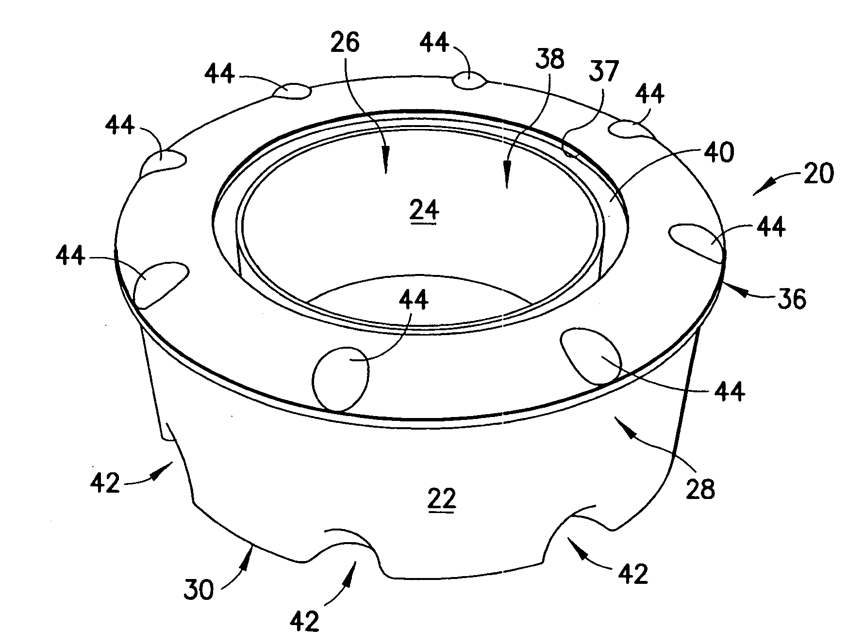 Cassette for dispensing flexible tubing therefrom