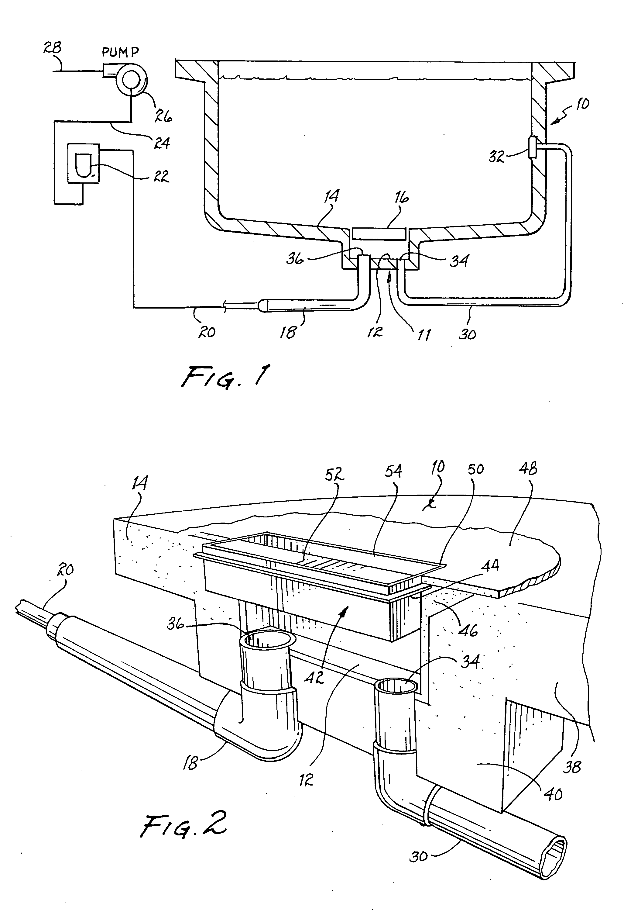 Swimming pool drain