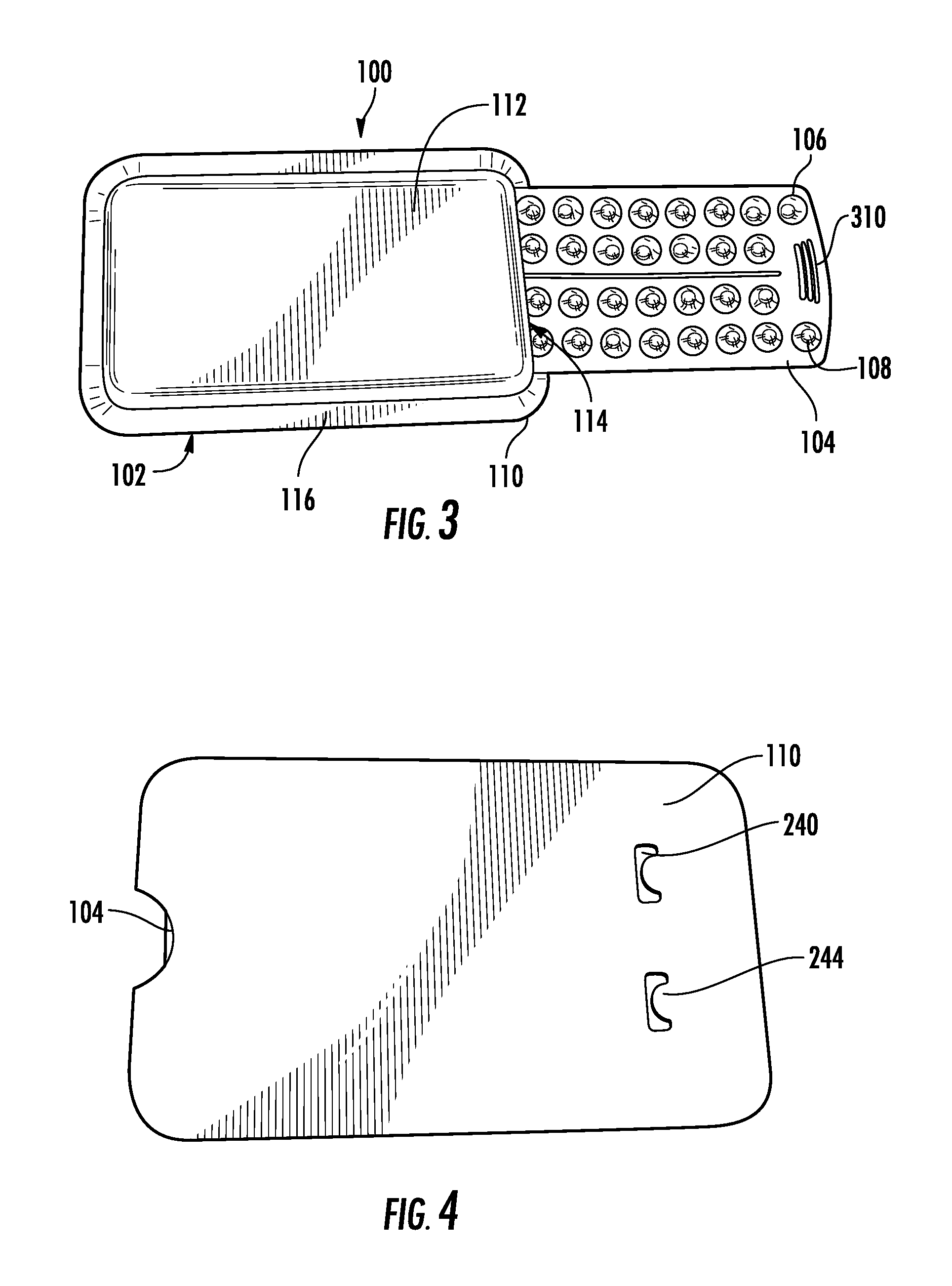 Child-resistant packaging container and blank and method for making the same