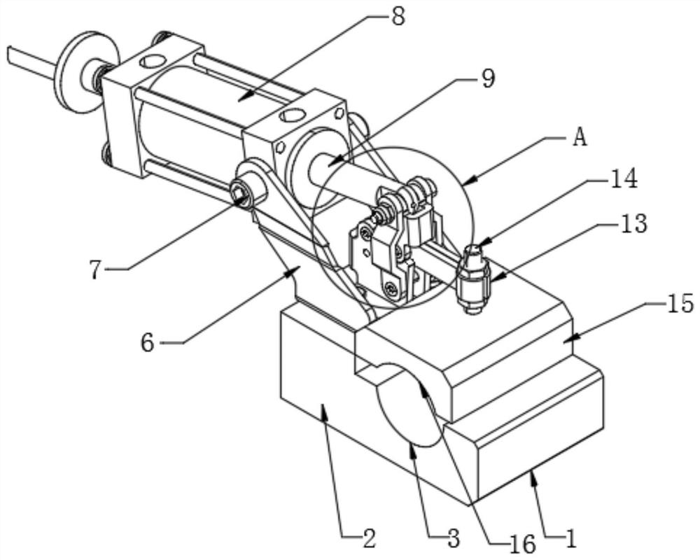 A quick locking device for a tent crossbar