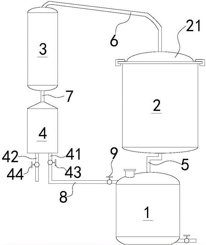 Vegetable oil extracting device