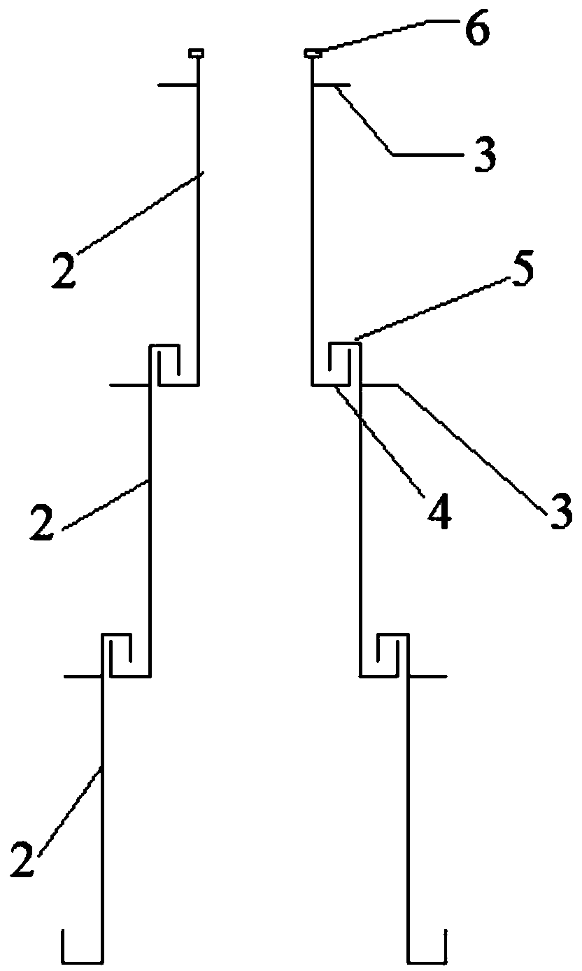 Concrete telescopic conduit based on wireless remote control type dry operation