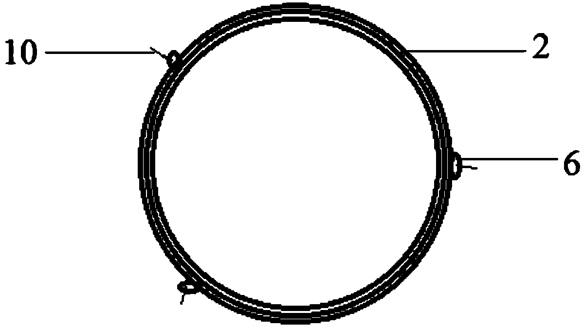 Concrete telescopic conduit based on wireless remote control type dry operation