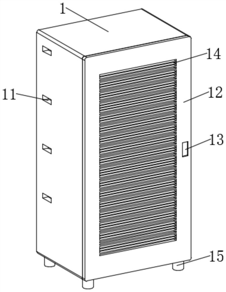 High-low voltage distribution switch control cabinet for transformer substation