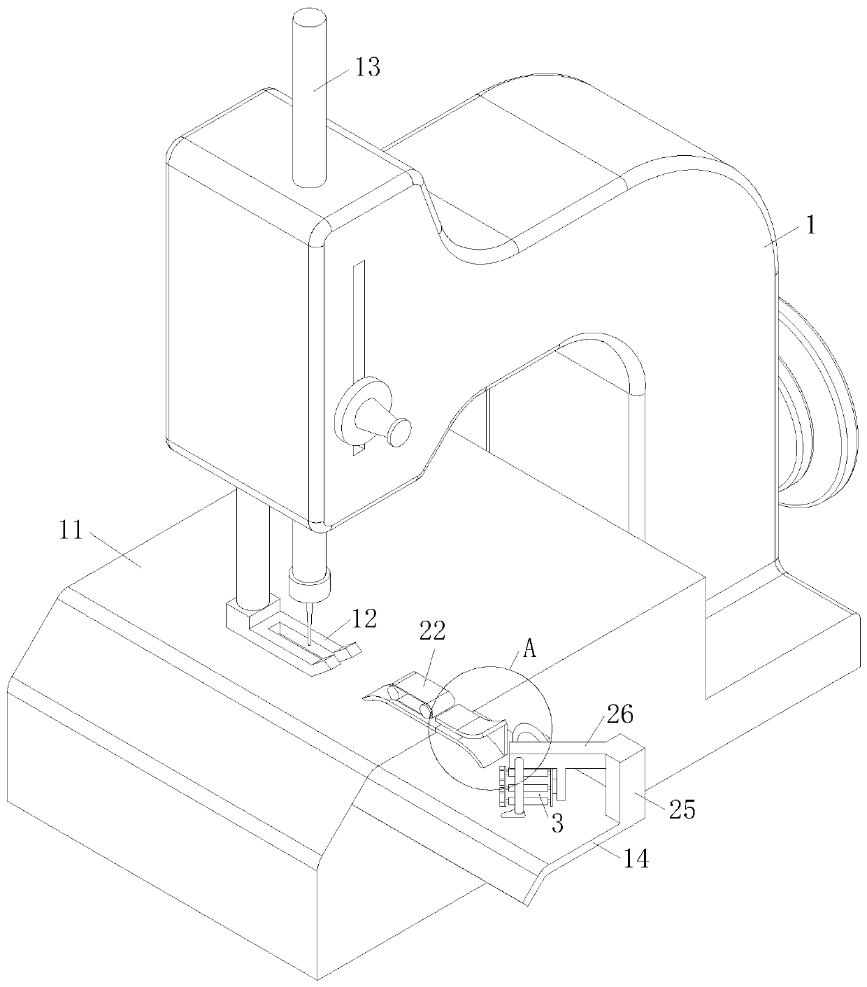 Woven bag covering machine