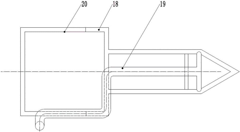 Knapsack hybrid rice seed production pollinating machine and pollinating method thereof