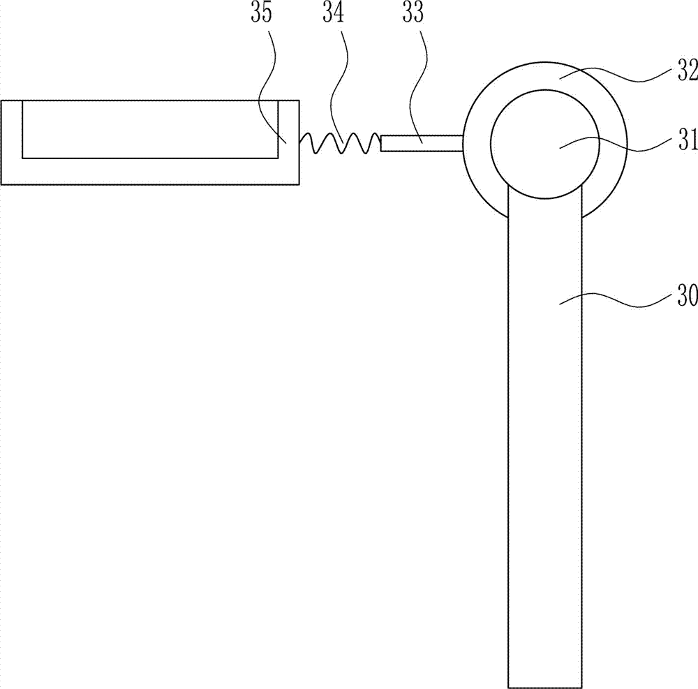 Environment-friendly fish feed putting device used in garden