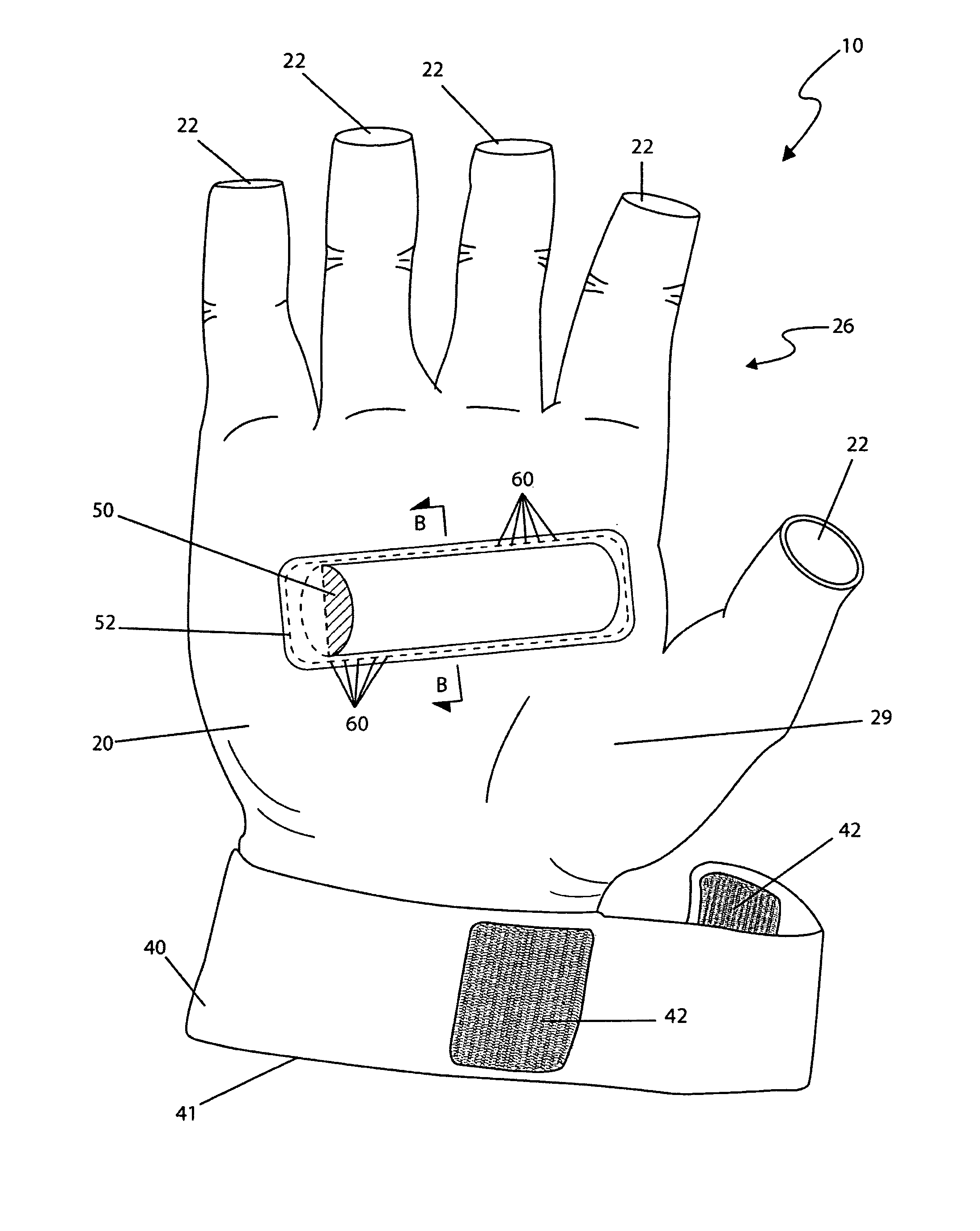 Weighted exercise gloves