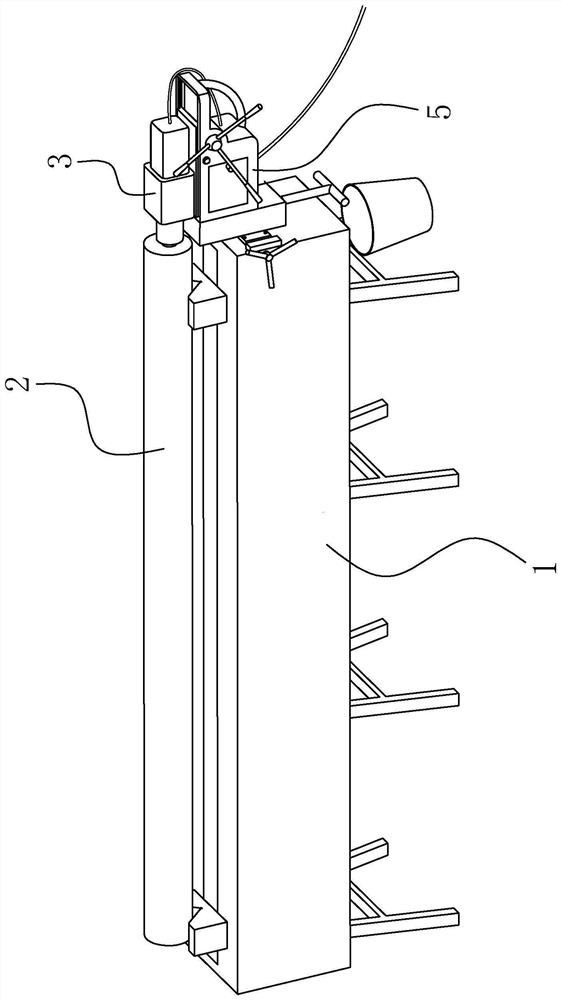 Drilling device for center point of end face of screw