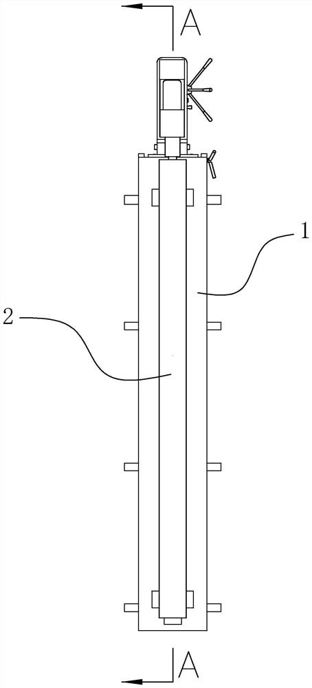 Drilling device for center point of end face of screw