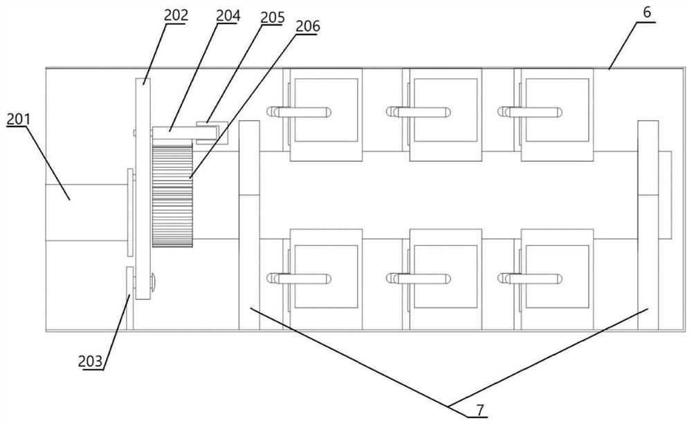 A wind power generation device based on a dielectric elastomer